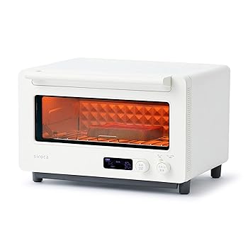 【中古】シロカ すばやきトースター [90秒で極上トースト/厚さで焼き分け/冷凍アレンジ/新・オートモード/ポットパン/直感操作OK/クロワッサン/焼き芋/ノ