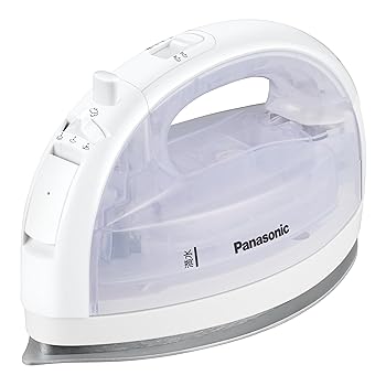 【中古】パナソニック(Panasonic) 【2023最新型 コードレス】パナソニック コードレススチーム Wヘッドアイロン シルバーチタンコート 除菌 ホワイト カ