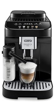 【中古】De’Longhi (デロンギ) 全自動小銃珈琲器械 マグニフィカEVO ECAM29064XB 珈琲製造会社 エスプレッソ器械 全4献立て表 ラテクレマ マイ