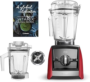 【中古】Vitamix A2500i 赤いこと ミキサー 1.4L 素っ気ない容れもの書き割り 1台8役 2L容れもの Ascent? 続きもの 日本定め事品 かっこ良い ブレンダー 労働者階級遣りくち