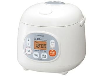 【中古】3合炊き パソコン炊飯器RC-5V(W), デジタル見せびらかす, 白いこと