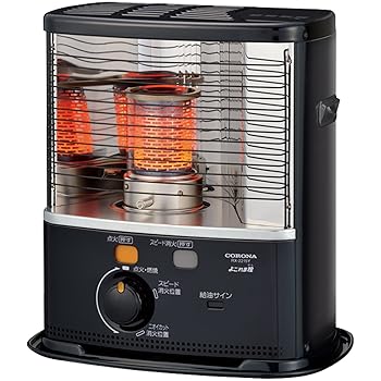 【中古】CORONA(コロナ) 石油ストーブ 【日本生産】 (木造6畳 / コンクリート8畳 まで) 電源不要 防災対策 キャンプ タンク容量3.7L ワンタッチ給油 ダー