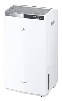 【中古】パナソニック 御召しもの乾燥除湿機 ナノイーX積み上げる ハイブリット遣りくち ~43畳 プラチナしろがね色 F-YHUX200-S
