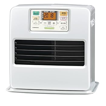 【中古】コロナ CORONA 重油気違い暖房器 10畳 FH-ST3621BY-W