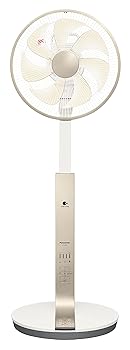 【中古】パナソニック 扇風機 リビング 風量8座標軸うつり変わり 省エネ 静音DC原動機 ナノイー\u0026体温検知器積み上げる 立体首商い口 切/入タイマー 遠隔操作付 シル足がかり