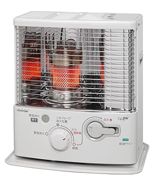【中古】トヨトミ 石油ストーブ ぐるんPa (木造6畳まで/コンクリート9畳まで) 日本製 ホワイト RS-G24M(W)