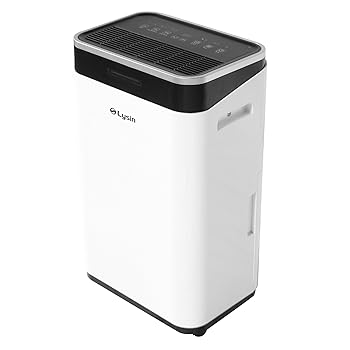 【中古】ライシン 除湿機 22L/日（最大限度除湿量） 6.5L貯蔵タンク コンプレッサー 式 大電気容量 豪然たる お召しものかわき切る 静音 省エネ パウダーコンパクト