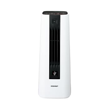【中古】シャープ プラズマクラスター セラミックファンヒーター HX-RS1-W ホワイト パワフル暖房 プラズマクラスター7000 コンパクト 人感センサー付 持