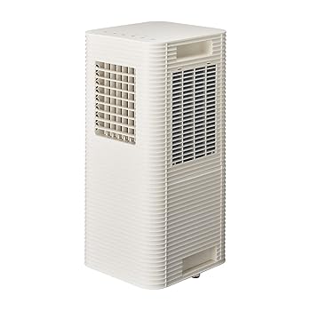 【中古】ドウシシャ 携帯型冷房装置 冷房装置2座標軸 除湿 上下風向合わせる OFFタイマー 送風