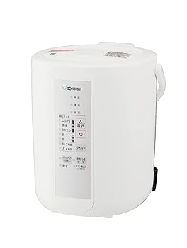 【中古】象印マホービン 加湿器 スチーム式 2.2L ホワイト EE-RS35-WA