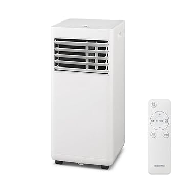 【中古】【工事不要】 アイリスオーヤマ ポータブルクーラー 2.2kW エアコン 冷風機 ~7畳 2024年モデル 除湿 換気 除湿能力20L/日 IPP‐2224S
