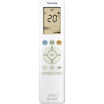 【中古】東芝 ルームエアコン専用 かんたん共通リモコン RB-R101X(RG10J(B3H)/BGJ)