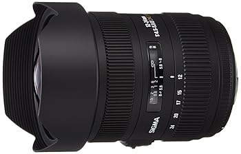 【中古】SIGMA 広角望遠レンズ 12-24粍 F4.5-5.6IIDG HSM ニコン用 フルサイズ相応う