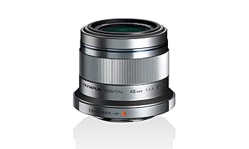 【中古】OLYMPUS 単焦点レンズ M.ZUIKO DIGITAL 45mm F1.8 シルバー