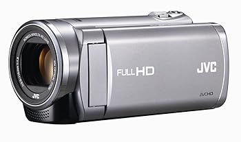 【中古】JVCKENWOOD JVC ビデオカメラ EVERIO GZ-E220 内蔵メモリー 8GB シルバー GZ-E220-S