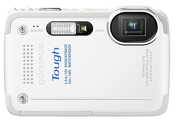 【中古】OLYMPUS デジタルカメラ STYLUS TG-630 1200万画素 裏面照射型CMOS 防水性能5m ホワイト TG-630 WHT