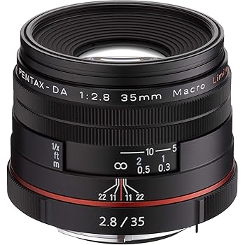 【中古】ペンタックス HD PENTAX-DA 35mmF2.8 Macro Limited ブラック 標準単焦点レンズ 【APS-Cサイズ用】【等倍マクロレンズ】【高品位リミテッドレン