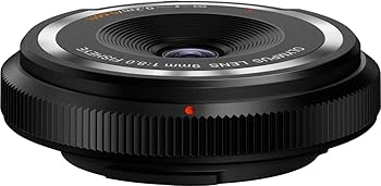 【中古】OM SYSTEM/オリンパス OLYMPUS ミラーレス一眼 9mm f8 フィッシュアイ ボディキャップレンズ ブラック BCL-0980 BLK