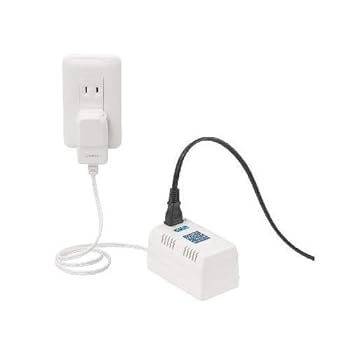 【中古】ヤザワコーポレーション 海外専用 プラグが変形する変圧器 300W/120W HTDM130240V300120W