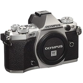 【中古】OLYMPUS 鏡鑑受け答え一眼 OM-D E-M5 MarkII 上半身 しろがね色 E-M5 MarkIIBody SLV