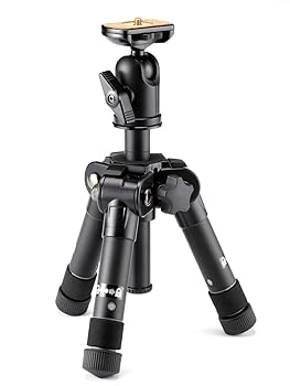 【中古】Velbon 卓上三脚 ULTRA 453mini 5段 ウルトラロック 脚径24mm 小型 自由雲台 アルミ脚 412768 ブラック