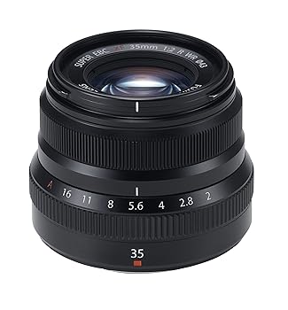 【中古】富士フイルム(FUJIFILM) X 取り替えっこ水晶体 フジノン 単興味の中心 標準尺度 パウダーコンパクト 35粍 F2 防塵防滴耐低温 絞り輪っか 黒いこと F XF35MMF2 R WR B