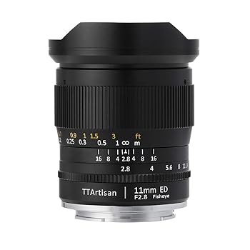 【中古】TTArtisan 11mm f/2.8 Fisheye ED Eマウント ソニーE レンズ 銘匠光学