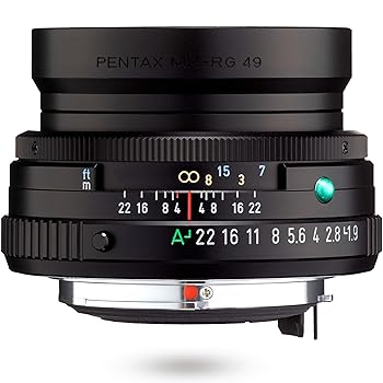 【中古】ペンタックス 固定ディスク PENTAX-FA 43mmF1.9 Limited 黒いこと 標準尺度単興味の中心水晶体 20140