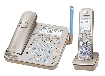 【中古】パナソニック RU・RU・RU デジタルコードレス電話機 子機1台 1.9GHz DECT準拠方式 シャンパンゴールド VE-GD53DL-N