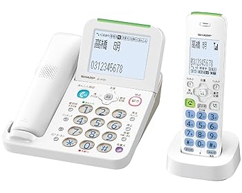 【中古】シャープ 電話機 コードレス 子機1台 振り込め詐欺対策機能搭載 JD-AT85CL