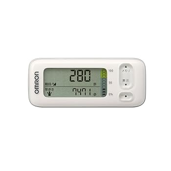 【中古】オムロン 活動量計 （ホワイト）OMRON カロリスキャン HJA-404-W