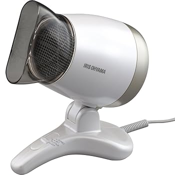 【中古】アイリスオーヤマ ドライヤー 置き型 ハンズフリー シャンパンゴールド HDR-S1-N