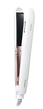 【中古】パナソニック ヘアアイロン ストレート用 海外対応 ナノケア 白 EH-HS9A-W|ハッピーストア藤岡