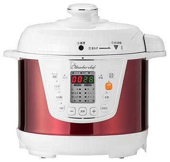 【中古】ワンダーシェフ マイコン電気圧力鍋 3L スターターセット OEDC30 R1(ST)｜ハッピーストア藤岡 17,920円