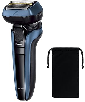 【中古】パナソニック メンズシェーバー ラムダッシュ リニア 5枚刃 青 ES-LV5U-A