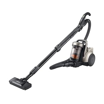 【中古】日立 掃除機 パワかる サイクロン式 本体日本製 軽量ボディ 自走式 CV-SP300J N シャンパンゴールド
