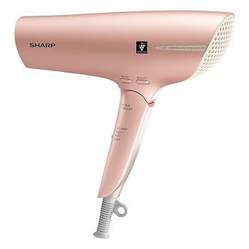 【中古】シャープ ドライヤー プラズマクラスター ビューティー IB-NP9-P ピンク 速乾 低温 大風量 静電気除去|ハッピーストア藤岡