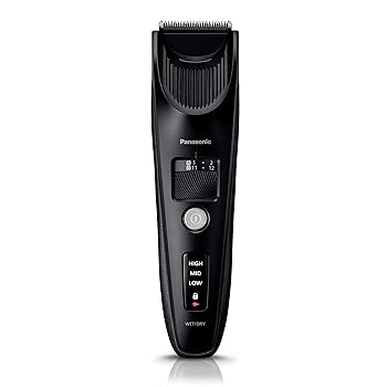 【中古】パナソニック バリカン ヘアーカッター プログレード 日本製 充電式 お風呂使用可 黒 ER-SC61-K