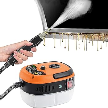 【中古】(非常に良い)QuiExact スチームクリーナー 高温 高圧 蒸気洗浄機 2500W 110V 6段階調整 105℃ 消毒 除菌 ダニ駆除 大容量 台所/キッチン/エアコン/油煙/油汚|ハッピーストア藤岡