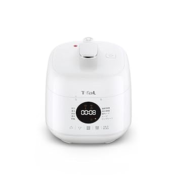 【中古】【オンライン限定】 ティファール 電気圧力鍋 2.3L 1人~2人用 時短 自動調理 1台10役 圧力/無水/煮る/蒸す/炊飯/炒め ミニサイズ 「ラクラ・クッ