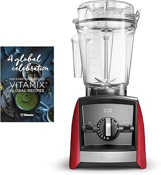 【中古】Vitamix A2500i レッド ミキサー 1台8役 2Lコンテナ 上位モデル Ascent? シリーズ スマート ブレンダー プロ仕様