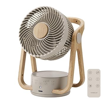 【中古】スリーアップ 22畳 WOOD STYLE 節電センサー アロマ対応 AC サーキュレーター グレージュ CF-AZ0615GG