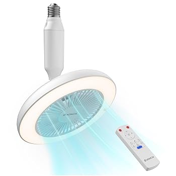 【中古】AONCIA シーリングファンライト 人感センサー E26モデル LEDミニライト UV マイナスイオン機能 サーキュレーター 空気循環【進化した2.4Gリモコ 8,416円