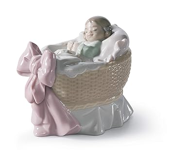 【中古】(非常に良い)リヤドロ LLADR? 人形 スイートベイビー 女の子 01006977|ハッピーストア藤岡