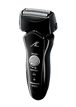 【中古】パナソニック ラムダッシュ 3枚刃 黒 ES-ST21-K