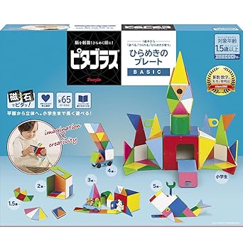 【中古】ピタゴラス ベーシック ひらめきの一皿 [1歳半] から 遊べる つくれる ひらめきが育つ
