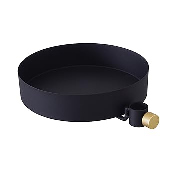 【中古】DRAW A LINE 019 Tray Black ドローアライン トレイ ブラック 縦専用パーツ 幅23×奥行29×高さ6cm 耐荷重2kg D-T-BK
