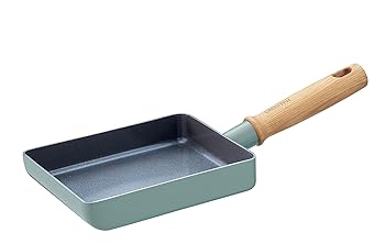【中古】グリーンパン GREENPAN エッグパン 玉子焼き器 14x18cm IH ガス 対応 有害物質不使用 PFASフリー セラミックコーティング 【メイフラワー】 こび