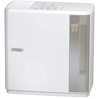 【中古】ダイニチ (Dainichi) 加湿器 ハイブリッド式(木造和室8.5畳まで/プレハブ洋室14畳まで) HDシリーズ ホワイト HD-5019-W