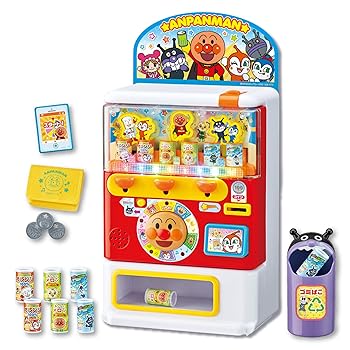 【中古】（人並み外れたに好いたらしい）アンパンマン アンパンマンの清涼飲料水ちょうだい! キラピカイルミネーションDX W190mm×H370mm×D120粍(本体) 可塑性物質
